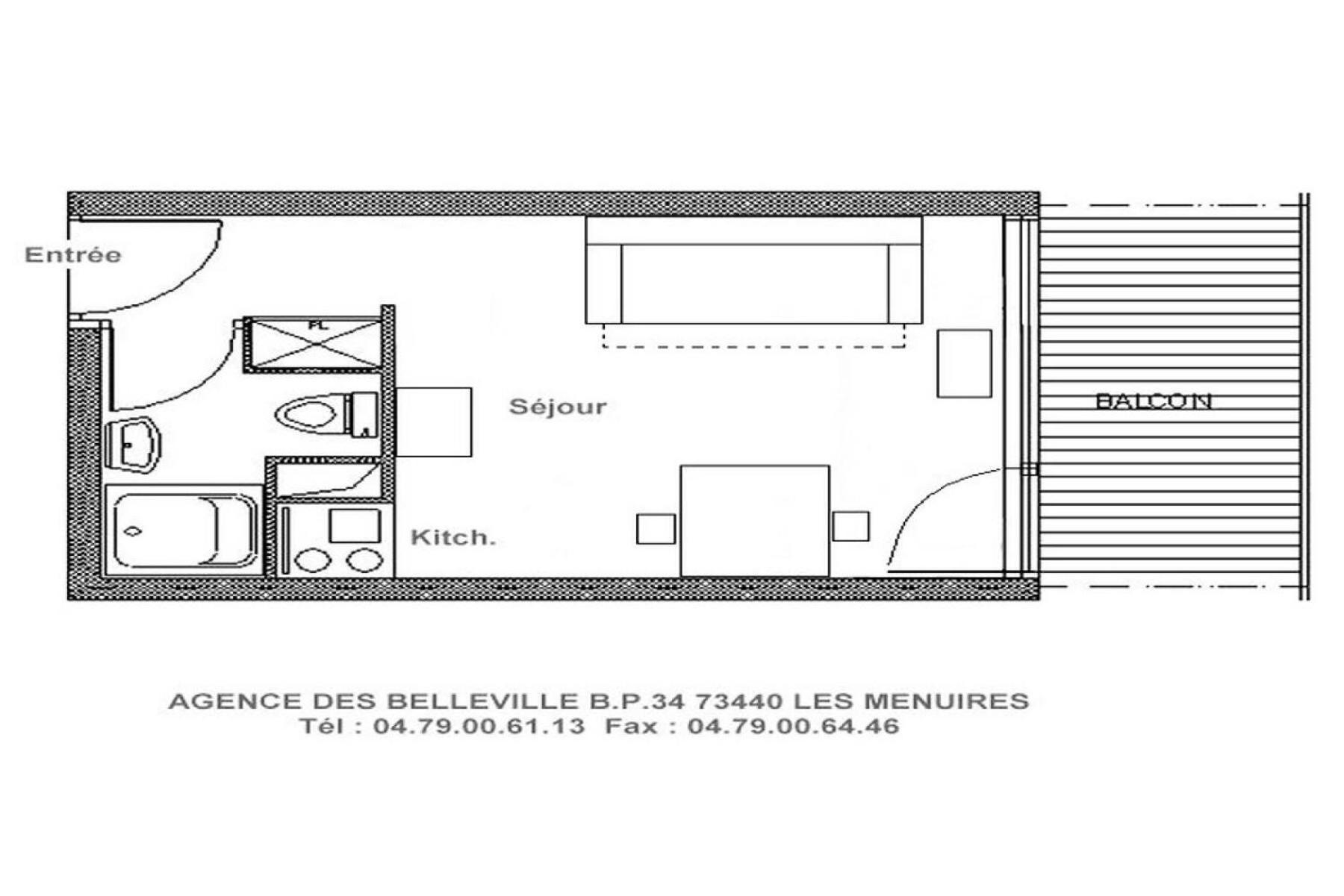 Residence Dorons - Studio Agreable - Centre Station Mae-3404 Saint-Martin-de-Belleville Bagian luar foto